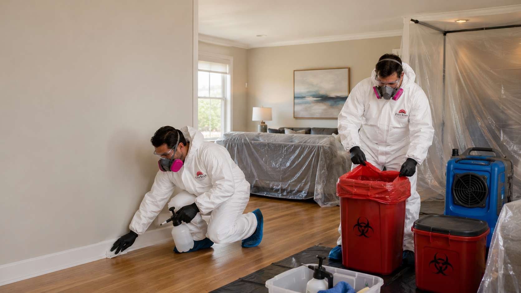 Biohazard Cleanup & Hazardous-Waste Removal